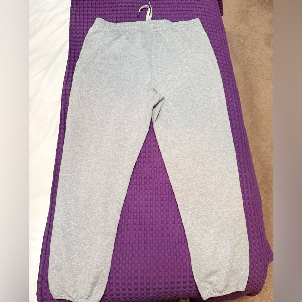 Vuori Light Gray Drawstring Performance Jogger - image 3
